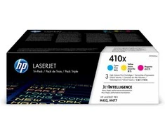 HP 410X original LaserJet Toneris cartridge CF325XM Cyaan Magenta Geltona High Yield 3-pack