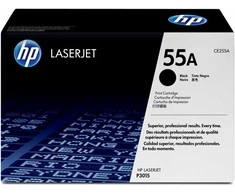 HP 55A original LaserJet Toneris cartridge CE255A juodas standard capacity 6.000 pages 1-pack