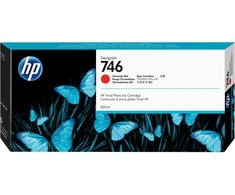 HP 746 300-ml Chromatic Raudona Ink Cartridge