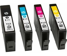 HP 912XL didelio našumo juodas rašalas