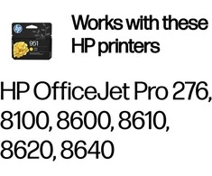 HP 951 Original Tinte gelb Standardkapazitt 700 Seiten 1er-Pack Officejet