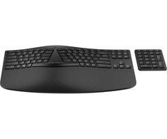 Klaviatūra HP 965 BLK ERGONOMIC WL KBD - GERMAN