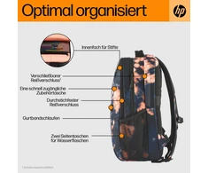 Hewlett Packard (HP) HP Campus XL 16 kuprinė, 20 litrų talpa – kaklaraiščių dažai