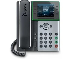 Hewlett Packard (HP) Poly Edge E320 IP telefonas ir PoE