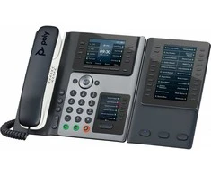 HP „Poly Edge E450“ IP telefonas su „PoE“ palaikymu