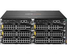 Šakotuvas Hewlett Packard (HP) HP HPE Aruba Networking CX 5420 20p 10M/100M/1G Class4 PoE 4p SFP+ 1G/10G LRM modulis - Switch - L3 - valdomas - 20 x 10/100/1000 (PoE 4 klasė) + 4 x 1 Gigabit / 10 Gigabit SFP+ - oro srautas iš priekio į galą - kištukinis modulis - PoE 4 klasė