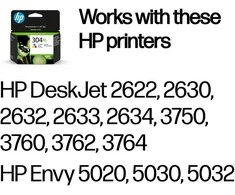Hewlett Packard (HP) HP No.304 XL (N9K07AE), trispalvė kasetė rašaliniams spausdintuvams