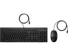 Klaviatūra ir pelė Kit HP 225 su laidu QWERTZ