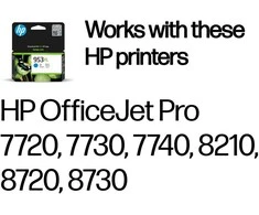 HP Nr.953XL cyan F6U16AE (SOP MHD FEB2019)