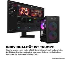Stacionarus kompiuteris HP OMEN GT16-1472ng 35L Gaming Desktop Ryzen™ 7 9800X3D 32GB/1TB SSD RTX 5070 Ti Win11