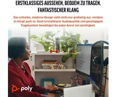 Ausinės POLY Blackwire 3310 Microsoft Teams sertifikuota ausinė + USB-C/A adapteris TAA