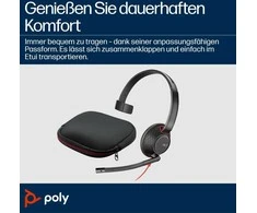Hewlett Packard (HP) Poly Blackwire 5210 USB-C HS +3.5mmP +USB-C/A