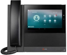 HP Triton POLY CCX 600 VoIP telefonas, juodas, 24 linijų, LCD, „Wi-Fi“