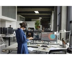 „Hewlett Packard“ (HP) „HP Poly Savi 8420 Office Stereo“, sertifikuota „Microsoft Teams“ DECT 1880–1900 MHz Ausinės-EURO