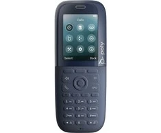 HP Poly Rove 30 DECT, DECT telefonas, belaidis ragelis, skambintojo ID, juodas