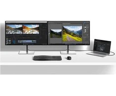HP 732xk Series 7 Pro 4K TB4 4 Docking Monitorius - 31.5" 3840x2160 UHD 450-nit 120Hz AG, IPS Juodas NeoLED HDR 600, USB-C(140W/15W)/HDMI/DisplayPort &amp; TB4 Daisy-Chain, 5x USB-A, RJ-45 LAN, height adjustable/tilt/swivel/pivot, 3 metai