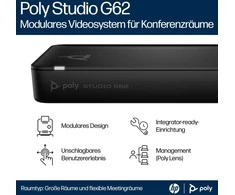 HP POLY Vaizdo konferencijų sistema „Studio G62 99T09AA#AC3“