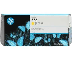 Hewlett Packard (HP) HP 738 (676M8A) Rašalinė kasetė, Geltona