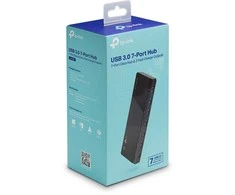 HUB 7Port TP-Link UH700 SuperSpeed 5Gbit/s aktiv mit įkroviklis Juodas