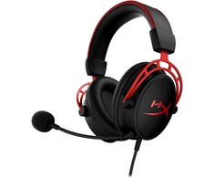 HyperX Cloud Alpha Ausinės juodas-raudona, su laidu