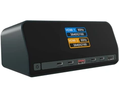 Stacja/replikator Icy Box Heart Dock 2300 su wyświetlaczem LCD USB-C (IB-DK2300-CH)