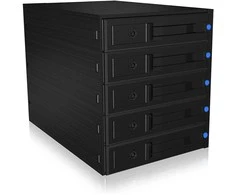 ICY BOX Backplane, 5x SATA 3,5" HDD für 3x 5,25" Schacht, Hot Swap, trägerlos