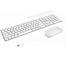 Klaviatūra ir pelė Zagg ZAGG su laidu USB-C Klaviatūra MOUS