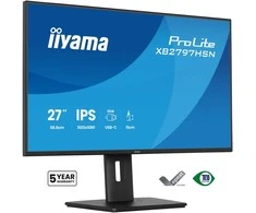 Monitorius iiyama XB2797HSN-B1 ProLite 27" Full HD IPS USB-C Docking LAN