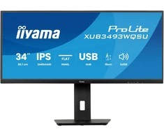 Monitorius iiyama ProLite XUB3493WQSU-B6 - 120Hz | UWQHD | IPS | 34"