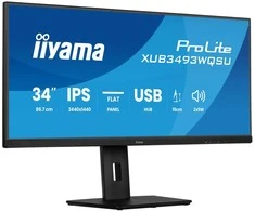 Monitorius iiyama ProLite XUB3493WQSU-B6 - 120Hz | UWQHD | IPS | 34"