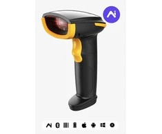 Skeneris inateck Barcodescanner 21 AI juodas [BCST-21-AI_Black]