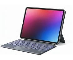 Inateck KB403-10 pilka iPad-etui na klawiaturę QWERTZ