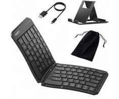 Inateck N0131_black klaviatūra Dom/Biuro Bluetooth Juodas