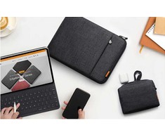 Krepšys Inateck Laptoptasche 13''+Zubehörta. LB01006/S1 schwarzgrau (LB01006-13S_BLACK GRAY)