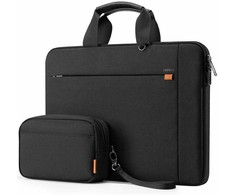Carruzzo Inateck LB02014-15_BLACK kompiuterio dėklas 40,6 cm (16″) Portfelis Juoda