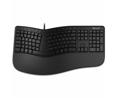 Microsoft ERGONOMIC Klaviatūra BE LAYOUT - AZERTY Juodas BE LAYOUT