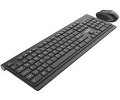 Klaviatūra ir pelė Inca INCA klaviatūra IWS-519 Wireless Set, Multimedia, Slim, SW retail