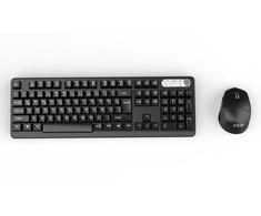 Klaviatūra ir pelė Inca INCA Klaviatūra IWS-549U Wireless Set Design biurowy Akumuliatorius SW retail