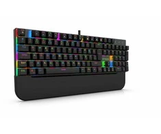 Klaviatūra „Klaviatūra HK Gaming INCA“ IKG-443 su mechaniniu raudonu jungikliu