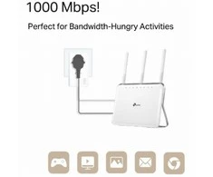 Maršrutizatorius TP-Link INTD TP-LINK Powerline TL-PA7019P Kit AV1000 1-Port - Stromnetz (Powerline)