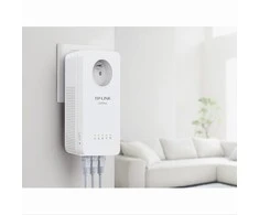 TP-LINK | AV1300 gigabito „Passthrough Powerline“ kintamosios srovės „Wi-Fi“ rinkinys | TL-WPA8631P rinkinys | 1300 Mbps | Ethernet LAN (RJ-45) jungtys 3 | 802.11ac | Papildomas lizdas