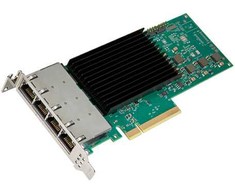 Karta jungiama į tinklą Intel NIC/PCiE iki 10Gb RJ45 x 4 Bulk