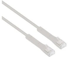 Intellinet Network Solutions INTELLINET Kabelis Flexi Cat6a F/FTP 1m 10G miedź pilka