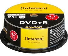 DVD Intenso DVD+R 4,7 GB (16fach, 25 Stck, bedruckbar)