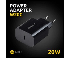Intenso 7802010 maitinimo adapteris/inverteris Vidinis 20 W Juodas