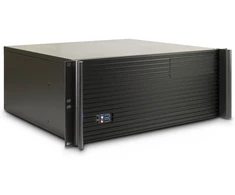 Inter-Tech IPC 4U K-439L, Server-case - juodas, 4 Hheneinheiten