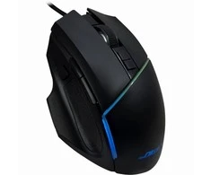 Inter-Tech Nitrox GT-100 RGB, Gaming-pelė - juodas