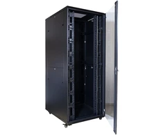 Inter-Tech 88887257, Laisvai stovinti serverių spinta, 42U, 800 kg, Juodas