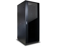 Inter-Tech 88887257, Laisvai stovinti serverių spinta, 42U, 800 kg, Juodas