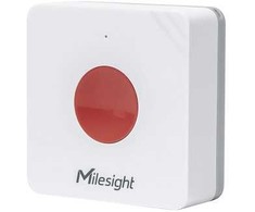 MILESIGHT Milesight WS101 SOS Przycisk / Włącznik Interaktyvus LoRa / LoRaWAN w wersji SOS - Raudona